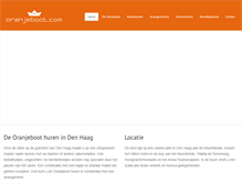 Tablet Screenshot of oranjeboot.com